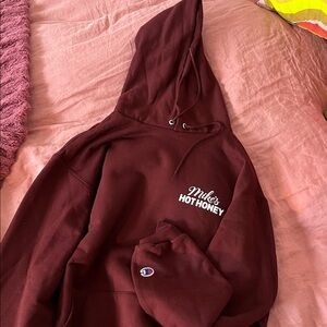 Champion Mike’s Hot Honey Maroon Hoodie